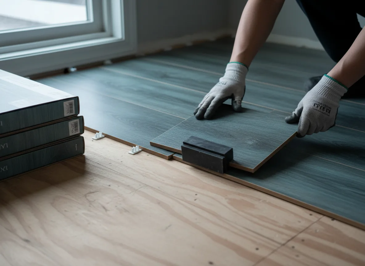 Luxury Vinyl Plank Installation company in Mayetta, KS